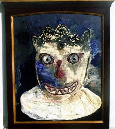Pintura titulada "The creature" por Ignacio Navarro, Obra de arte original