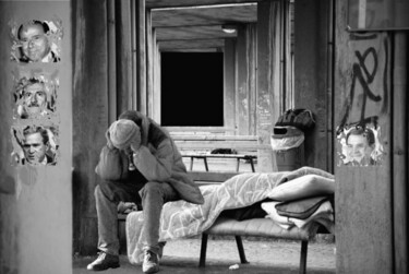 Fotografia intitolato "Povera Italia" da Angelo Mazzoleni, Opera d'arte originale