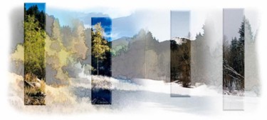 Photography titled "at the creek - Summ…" by John Stevenson, Original Artwork