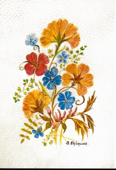제목이 "fleurs à la manière…"인 미술작품 Solange Palacios Dupont로, 원작