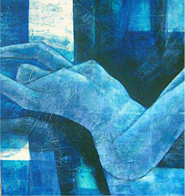 Peinture intitulée "ouf" par Andre Bourdin, Œuvre d'art originale