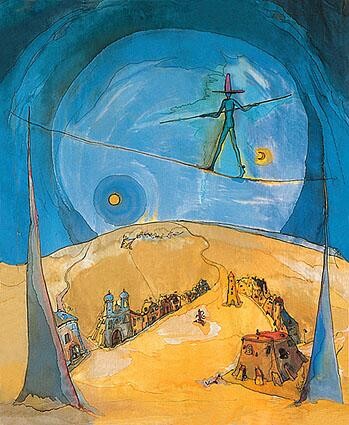 Peinture intitulée "Every one solitary…" par Bozena Kwiatkowska, Œuvre d'art originale