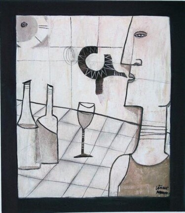 Malerei mit dem Titel "LA FETE" von Arturo Morin, Original-Kunstwerk