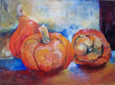 Peinture intitulée "ouille! si charnues!" par Anne-Frédérique Ferret, Œuvre d'art originale