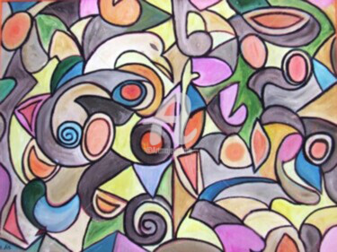 Painting titled "Birdsss" by André Da Luz (luxbridge), Original Artwork