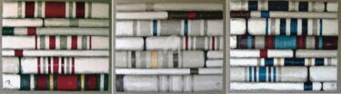 Malerei mit dem Titel "TRIPTYQUE" von Jacquotte Gaignault, Original-Kunstwerk
