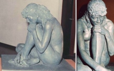 Pintura titulada "Desnudo 2" por Mario Morasan, Obra de arte original