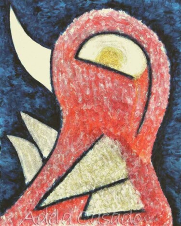 PAZ DESORIENTADA Painting titled "PAZ DESORIENTADA" by Adela Casado Cano, Original Artwork, Acrylic