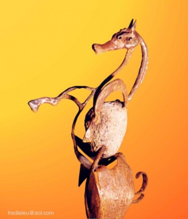 Peinture intitulée "horse" par Frédéric Leleu, Œuvre d'art originale
