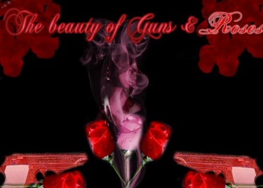 Digital Arts titled "The beuaty of Guns…" by Bellvy, Original Artwork