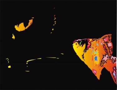 Artes digitais intitulada "olhos famintos" por Josil, Obras de arte originais