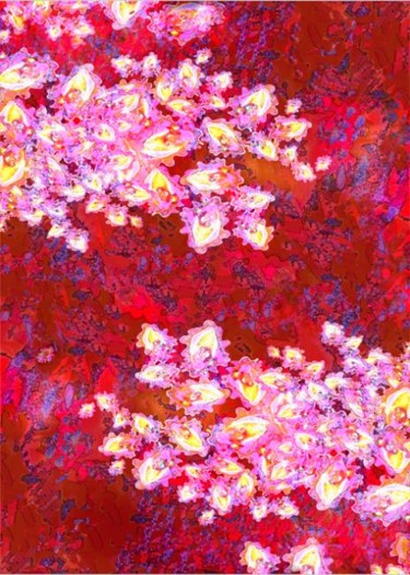 Pintura titulada "Encuentro hermafrod…" por Hilda De Urrutia, Obra de arte original