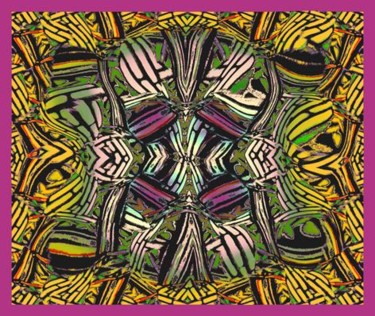 Pintura titulada "Estrella moving" por Hilda De Urrutia, Obra de arte original