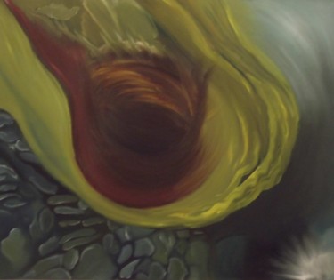 Pintura titulada "Buits Acumulats N21" por Elvira Margalef, Obra de arte original, Oleo