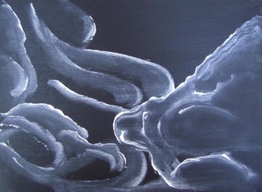 Pintura titulada "Buits Acumulats  N10" por Elvira Margalef, Obra de arte original, Oleo