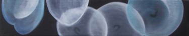 Pintura titulada "Buits Acumulats  N4" por Elvira Margalef, Obra de arte original, Oleo