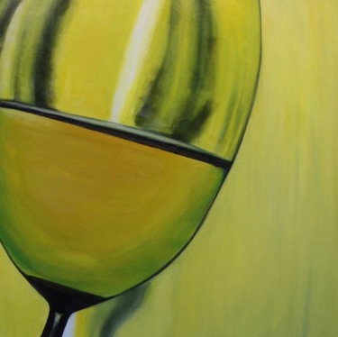 Pintura titulada "La llum a traves de…" por Elvira Margalef, Obra de arte original, Oleo