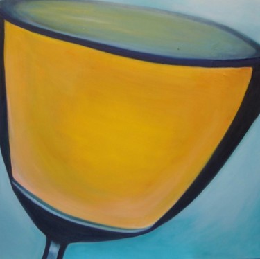 Pintura titulada "La llum a traves de…" por Elvira Margalef, Obra de arte original, Oleo