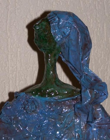 Peinture intitulée "Nez au vent... debo…" par Anne-Frédérique Ferret, Œuvre d'art originale