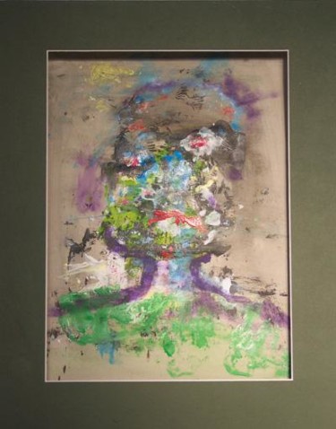 Peinture intitulée "Sous-France (8)" par Denis Bonnes, Œuvre d'art originale, Huile