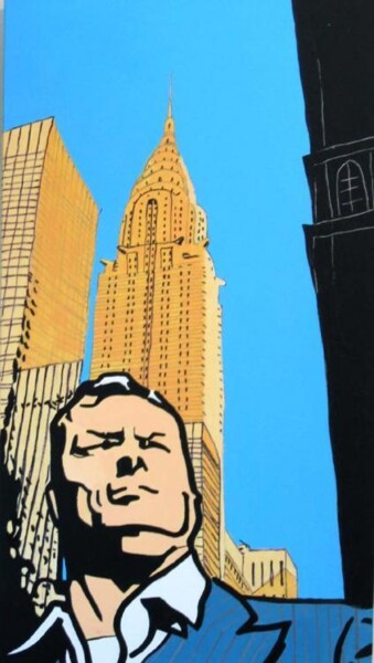 绘画 标题为“empire state buildi…” 由Yann Le Dall, 原创艺术品