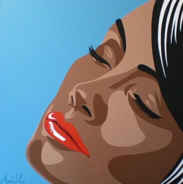 Peinture intitulée "Quel Bonheur!" par Ann'Soco, Œuvre d'art originale