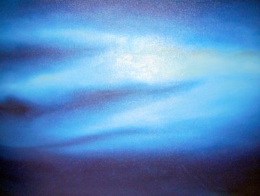Painting titled "Handful of Sky" by Goutam Chakraborty, Original Artwork
