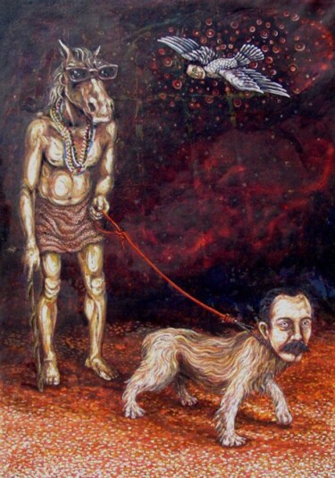 제목이 "El lazarillo"인 미술작품 Lorenzo로, 원작, 기름