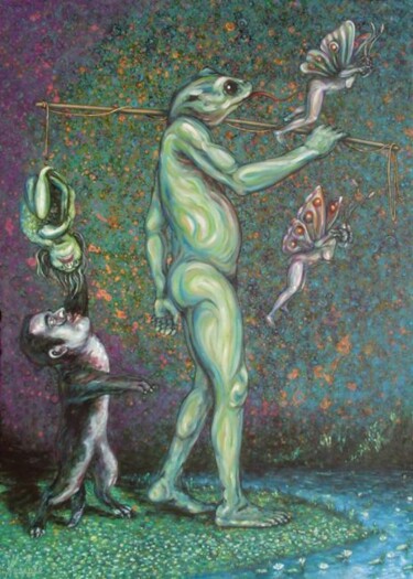 제목이 "El pescador en proc…"인 미술작품 Lorenzo로, 원작