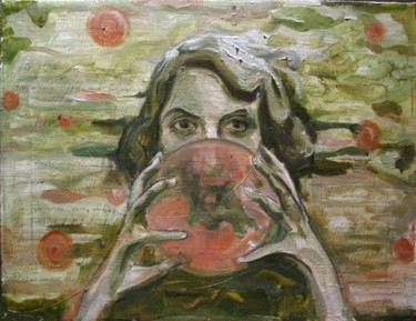 Painting titled "Lady Lazarus - Sylv…" by Aleksej Daniel Djermanovic, Original Artwork