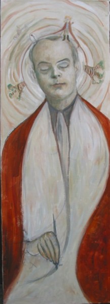 Painting titled "Antoine de Saint-Ex…" by Aleksej Daniel Djermanovic, Original Artwork