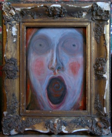 Painting titled "Bucca veritatis - t…" by Aleksej Daniel Djermanovic, Original Artwork
