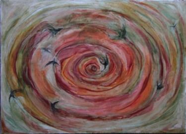 Painting titled "J'etais un baobab n…" by Aleksej Daniel Djermanovic, Original Artwork