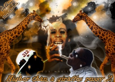 Digital Arts titled "Higher than a Giraf…" by Bellvy, Original Artwork