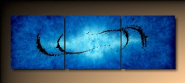 「Hermes 49」というタイトルの絵画 Tehosによって, オリジナルのアートワーク, オイル