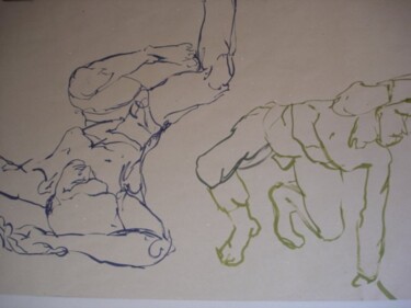 Dessin intitulée "29PR07" par Muriel Stalaven, Œuvre d'art originale, Autre