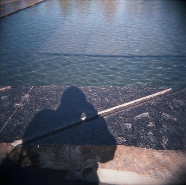 Fotografia intitolato "Self portrait with…" da Gianluca Faletti, Opera d'arte originale