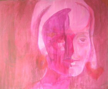 Painting titled "Bev 55pfp" by Richard Herr, Original Artwork, Acrylic