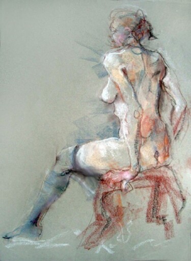 Peinture intitulée "Cabaret" par Raluca Vulcan, Œuvre d'art originale