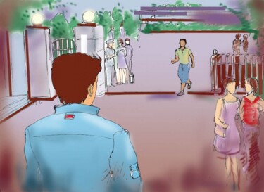 绘画 标题为“show/duHSEPJBeb2UTP…” 由智勇 毛, 原创艺术品