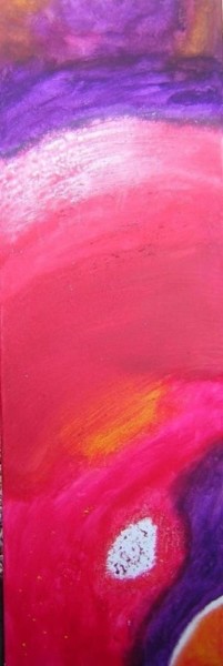 coucher de soleil Peinture intitulée "coucher de soleil" par Helene Rousselot, Œuvre d'art originale