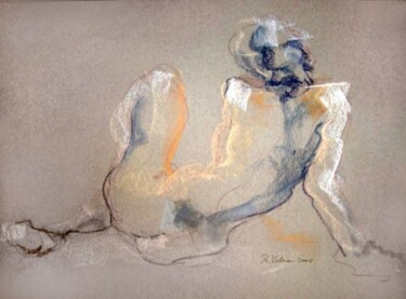 Peinture intitulée "Stéphanie" par Raluca Vulcan, Œuvre d'art originale