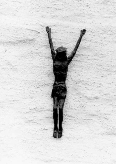 Schilderij getiteld "Christ" door Jos Devondel, Origineel Kunstwerk