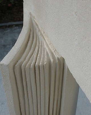 Sculpture intitulée "Liber Te detail" par Gilbert Frizon, Œuvre d'art originale