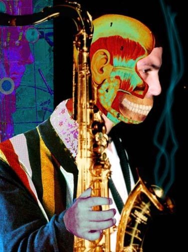 Digital Arts titled "CollageBruno.jpg" by Ximena Santillana, Original Artwork