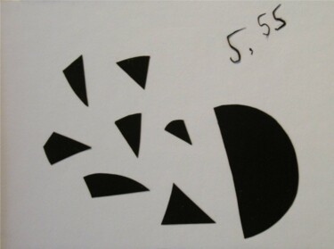 Peinture intitulée "Livre-Cadran_3 (oeu…" par Arc, Œuvre d'art originale