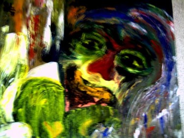 Painting titled "Talking rock" by Georg Kiehn, Original Artwork