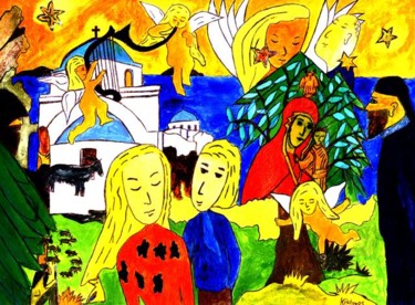 Painting titled "Honey and Minteye o…" by Georg Kiehn, Original Artwork