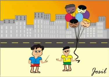 Artes digitais intitulada "intolerancia" por Josil, Obras de arte originais