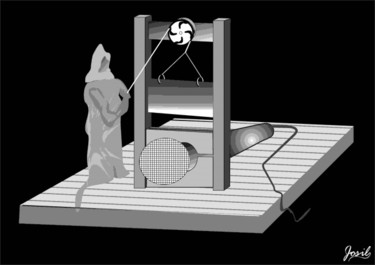 Artes digitais intitulada "não a morte do mens…" por Josil, Obras de arte originais